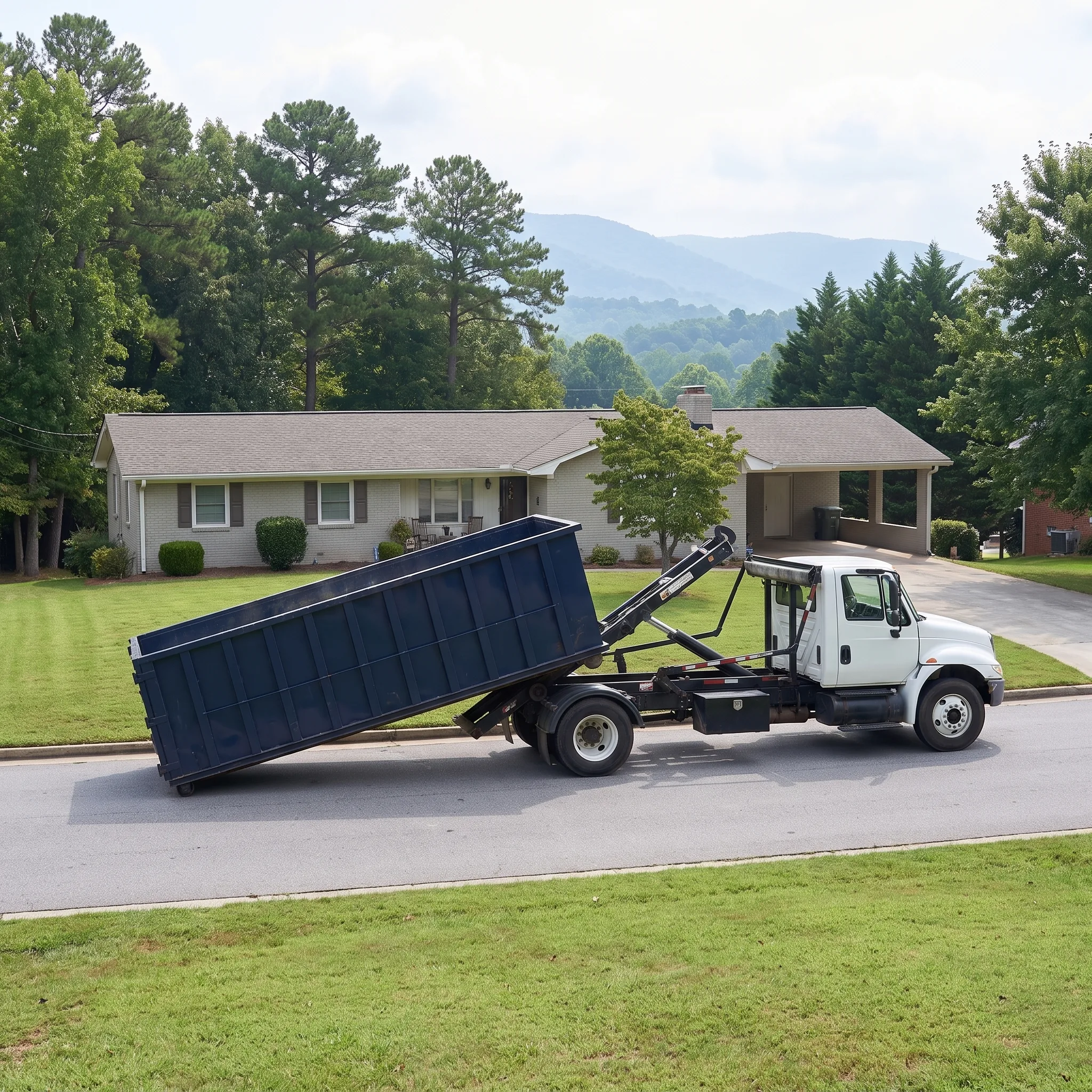 Roll-off dumpster delivery in Delaware
